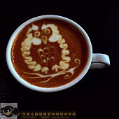 創意貓頭鷹咖啡拉花系列