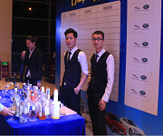 2017年3月17虎門鴻粵驛虎4S店邀請朱歡洪為花式調酒演出節(jié)目嘉賓