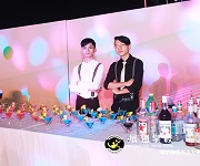 調酒師培訓-江門江海廣場招商發布會雞尾酒會實踐